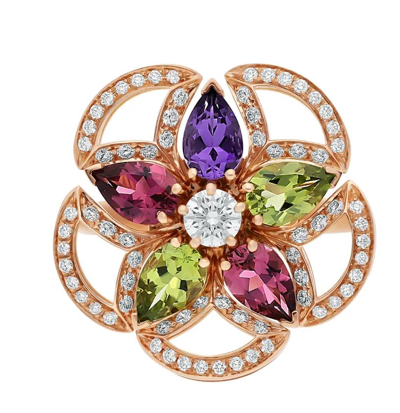 宝格丽divadream戒指,宝格丽divasdream项链