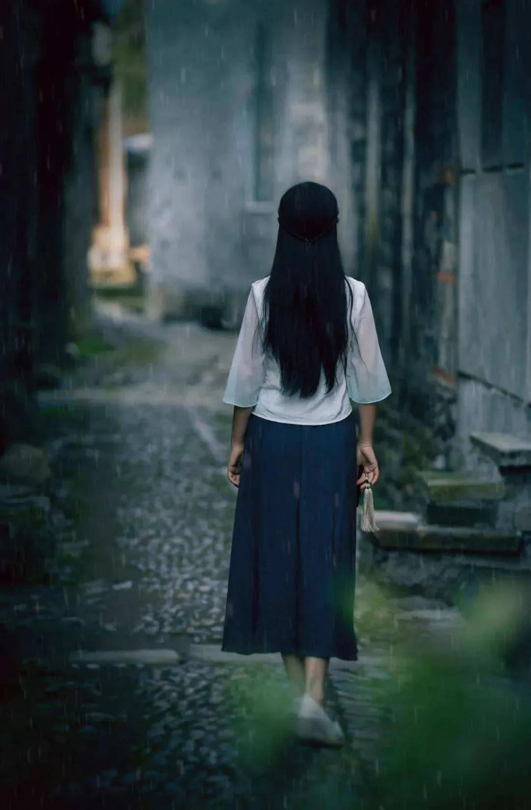 绝美散文听雨,黄昏听雨的原创