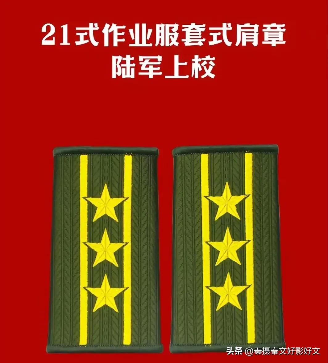 陆海空火箭军*警武**部队全套常服肩章和21式作业服套式肩章