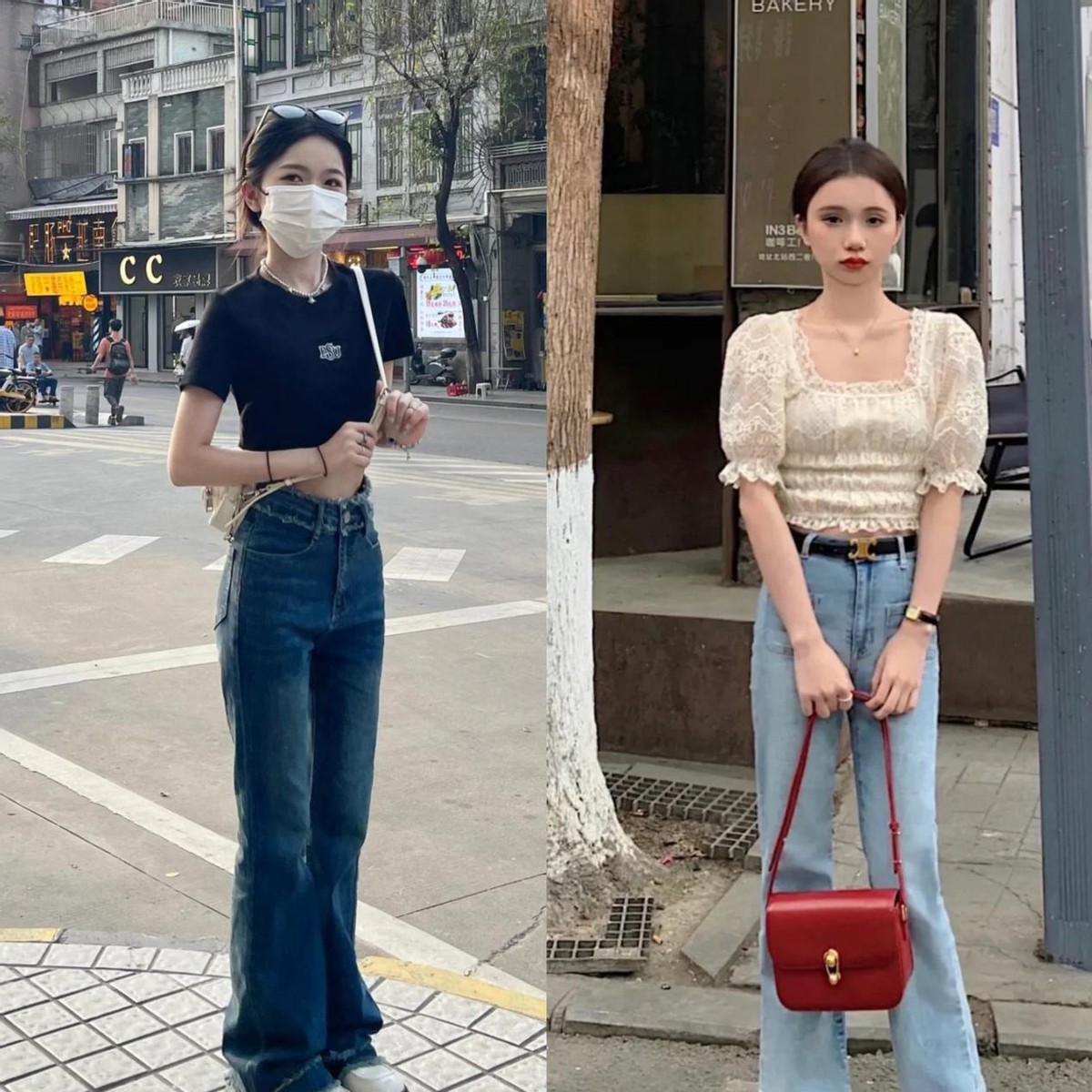 小个女生穿搭有“窍门”,“2个强化+2个弱化”,轻松显高几公分