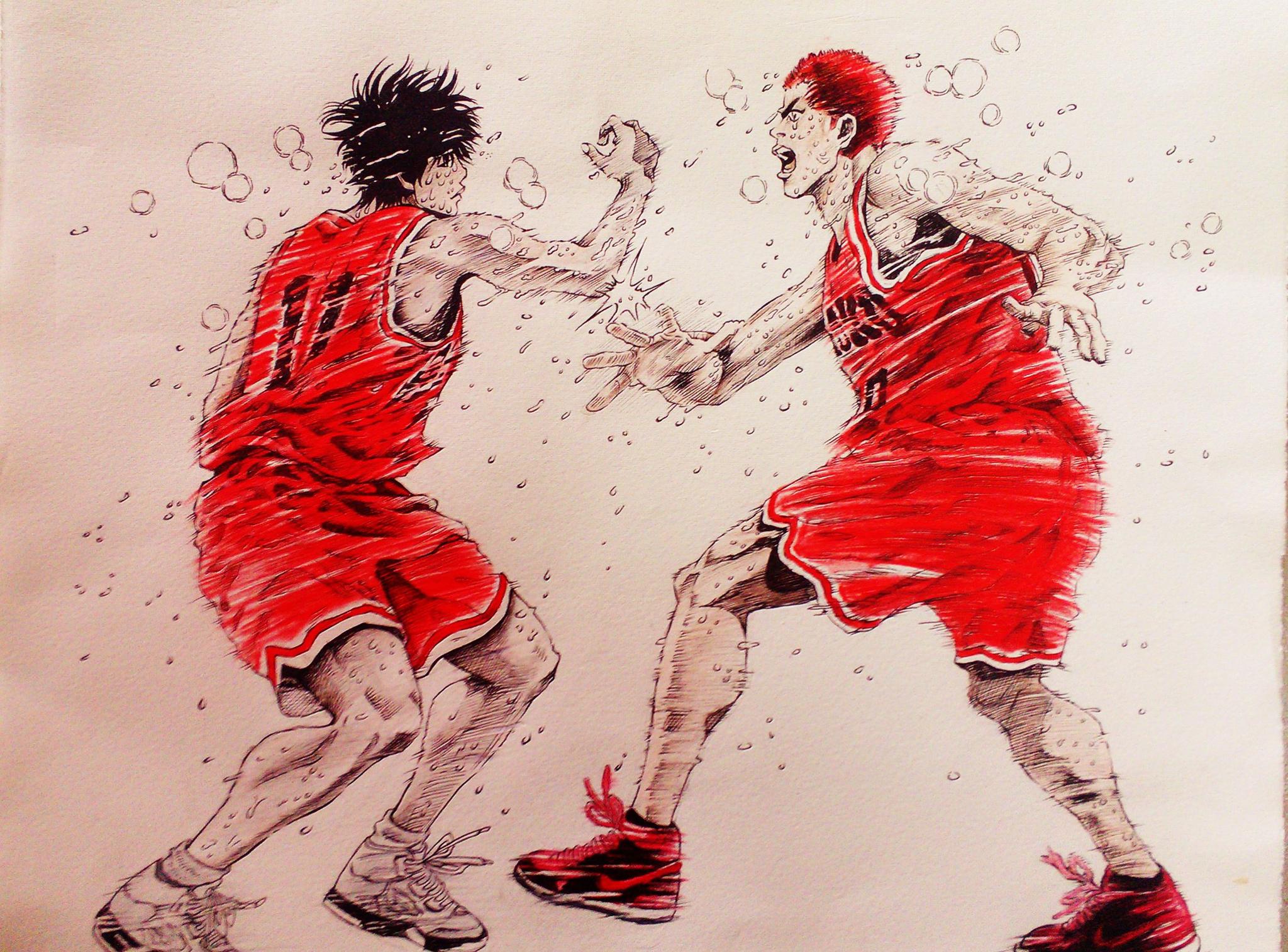 灌篮高手里队员们穿什么鞋,灌篮高手都穿什么球鞋