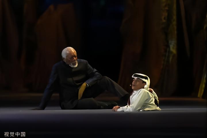 世界杯开幕式残疾男孩对话原视频,世界杯开幕式里的残疾小男孩