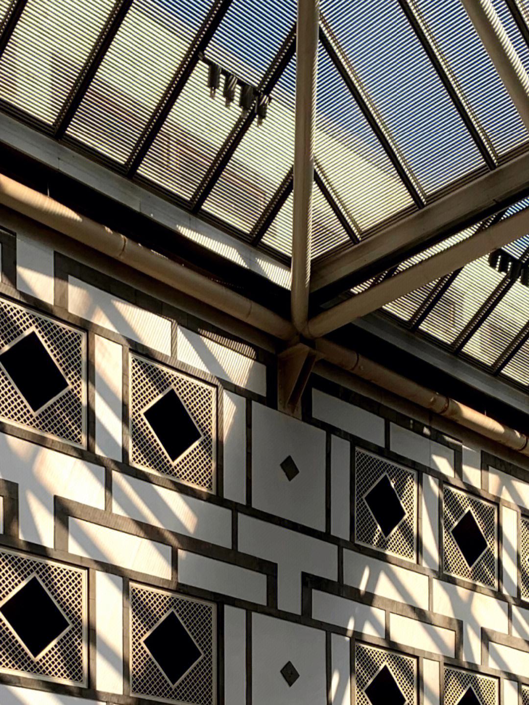 贝聿铭的香山饭店效果图,贝聿铭建筑作品香山饭店