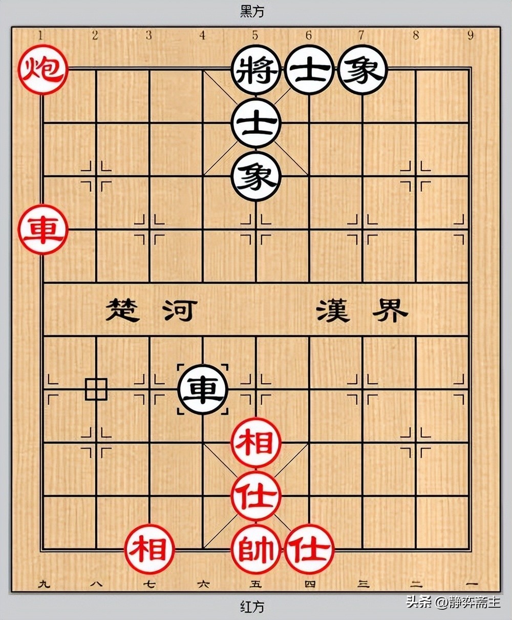 单车士守和车单兵定式,单车士象全守和炮车的定式