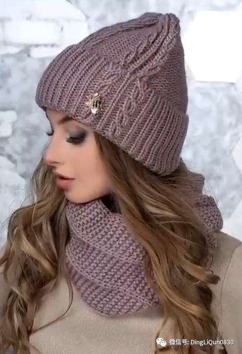 针织帽子大全新款,今年冬天流行针织帽子