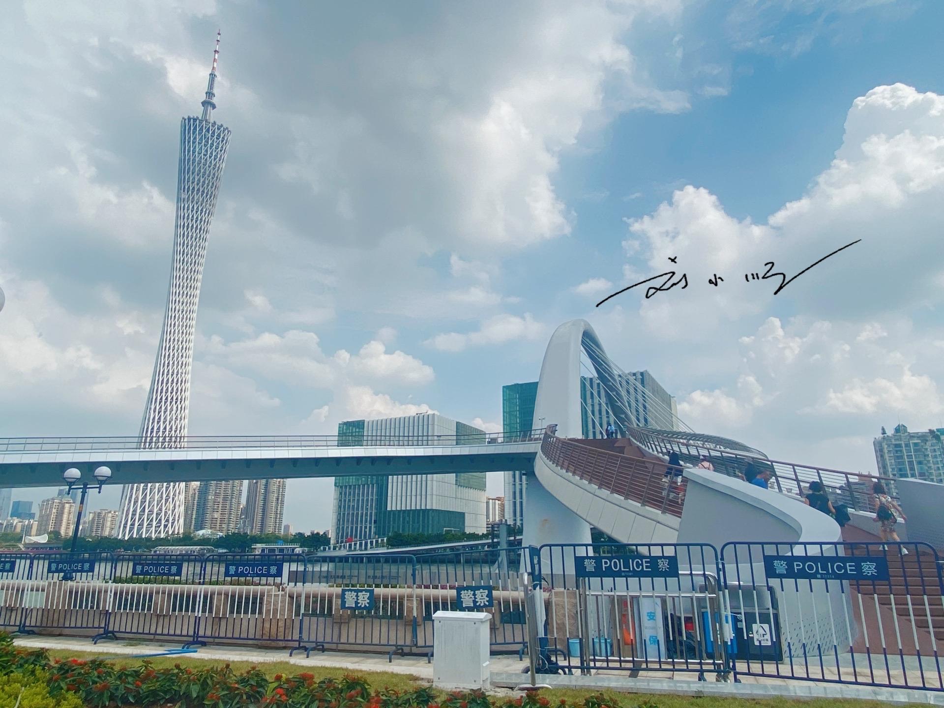 广州海心桥与普通桥有什么区别,广州海心桥全长