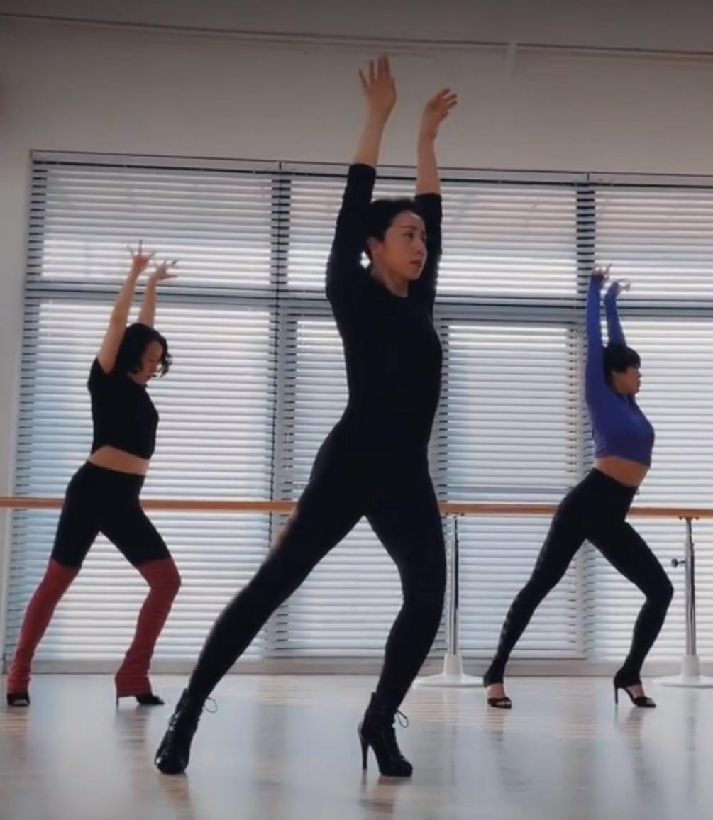 孙莉秀舞姿,孙莉舞姿