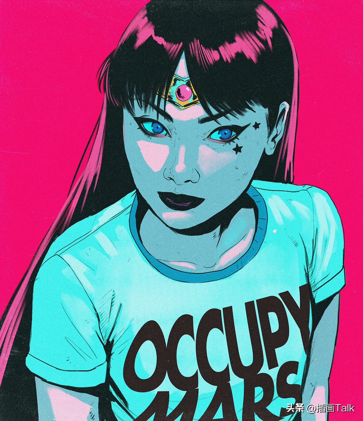 巴西插画师作品,巴西插画大师作品