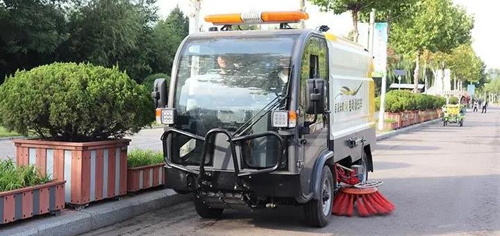 城市道路清扫车结构,城市清洁车扫地车功能