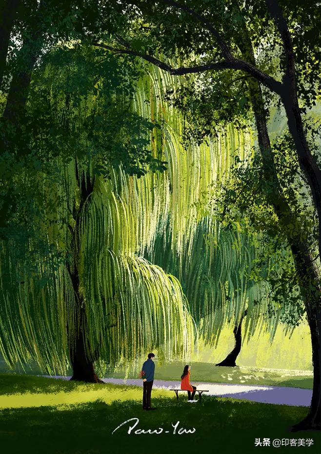 小众插画头像,分享给大家一组我的原创插画头像