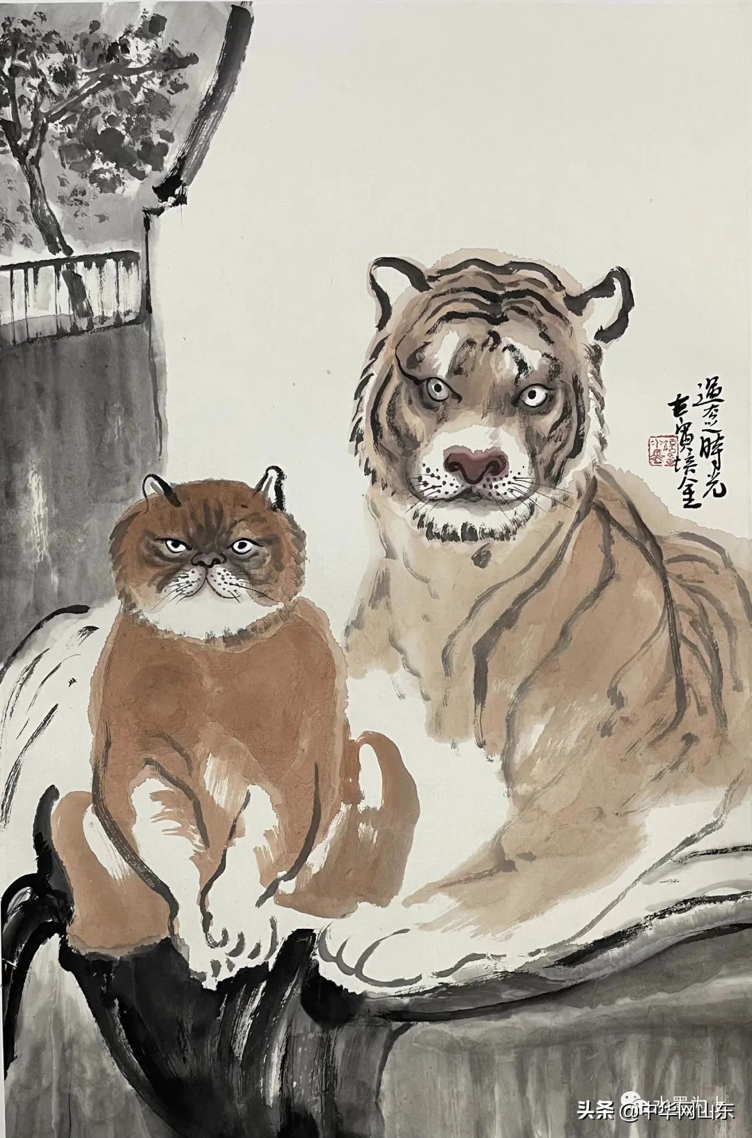 著名画家肖培金推出“虎啸风生——壬寅生肖虎新作展”线上展览