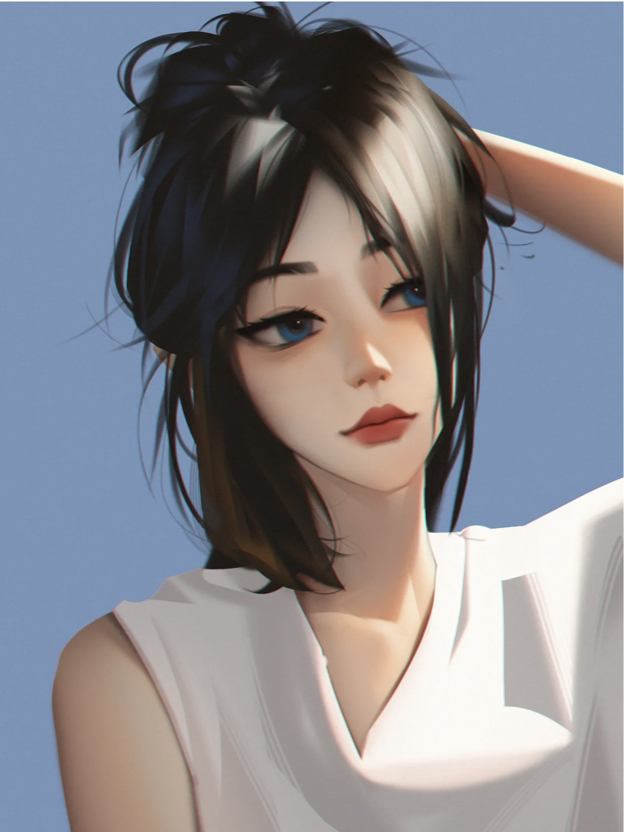 仙气到爆炸的女生头像真人不露头,超好看又仙的女生头像