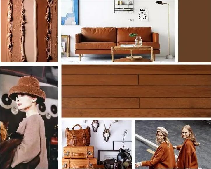 这些颜色穿在一起显白又高级,秋冬穿棕色系真的太显白了