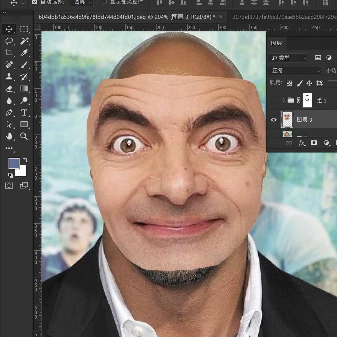 怎么快速用ps给人物换脸,ps如何给人物快速换脸