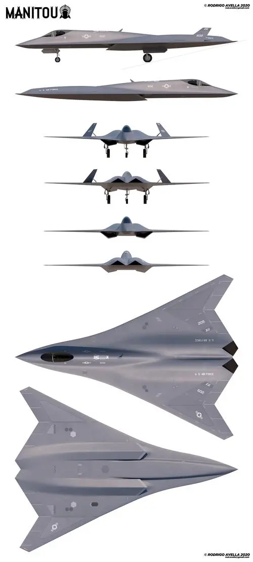 美军六代机有多强完胜f22,六代战斗机首次亮相