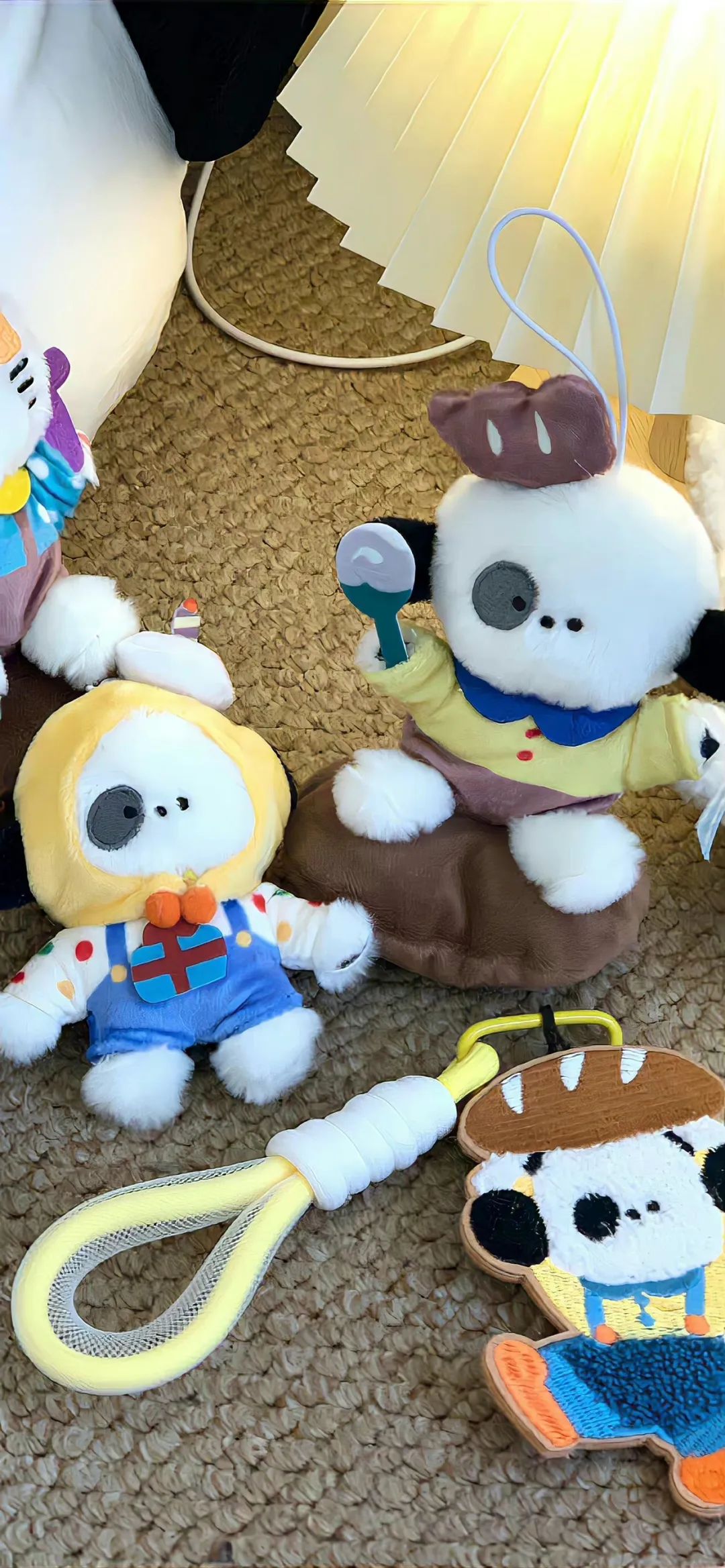 可爱的卡通男女背景,女生聊天背景可爱卡通