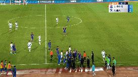 大连队对战上港,大连队对青岛比赛集锦