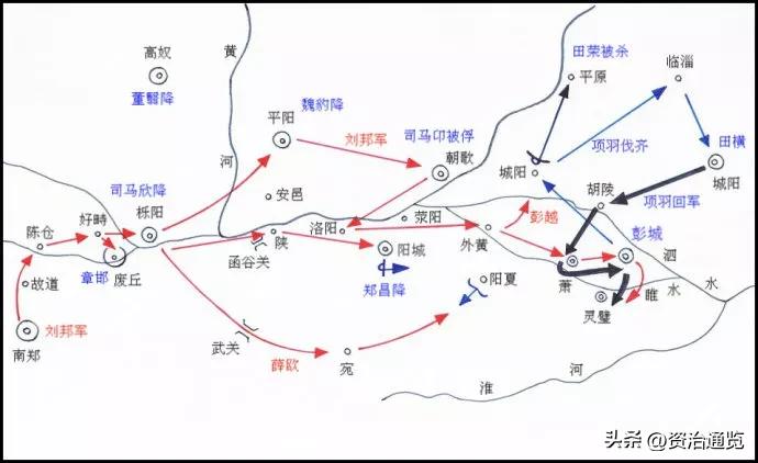 刘邦当年设下十面埋伏的战略智慧,张良怎么帮刘邦打赢楚汉之争