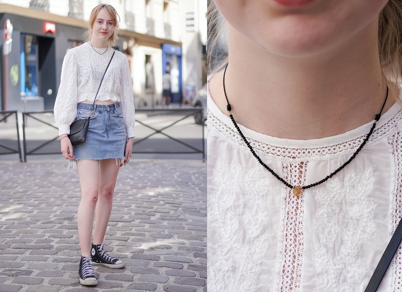 不得不佩服,时尚巴黎人的浪漫,把基础款衬衫穿出封面大片感