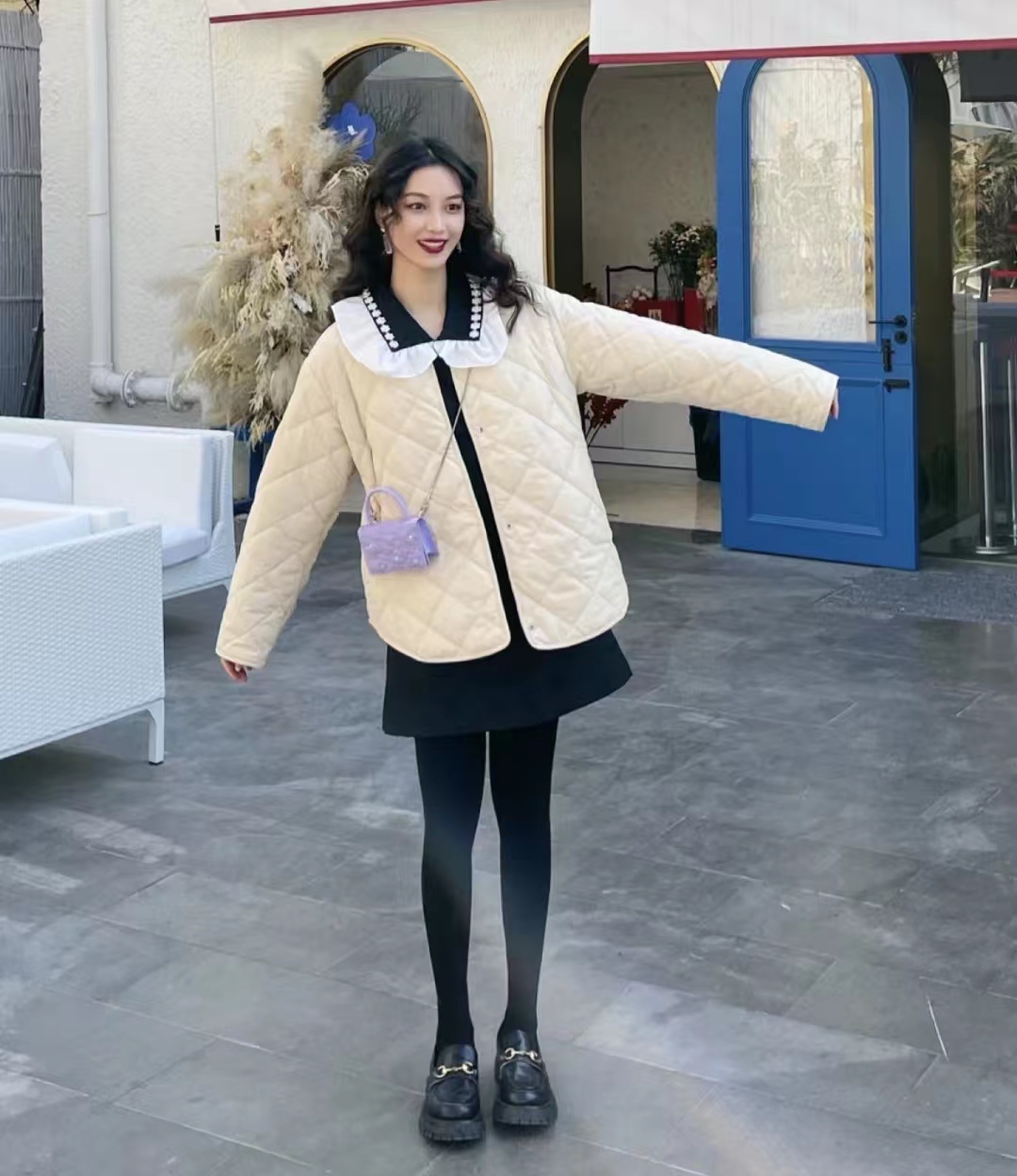 乐福鞋穿搭推荐,乐福鞋的正确穿搭图