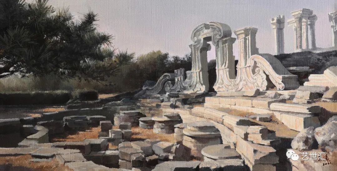 最贵现代油画,油画花卉作品欣赏现代