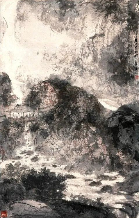 傅抱石山水画鉴宝真迹视频,傅抱石山水画拍卖价格排名