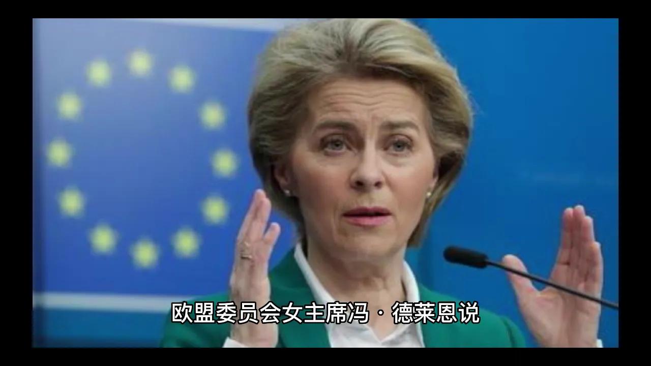 欧盟委员会主席冯德莱恩说俄罗斯将会国家破产