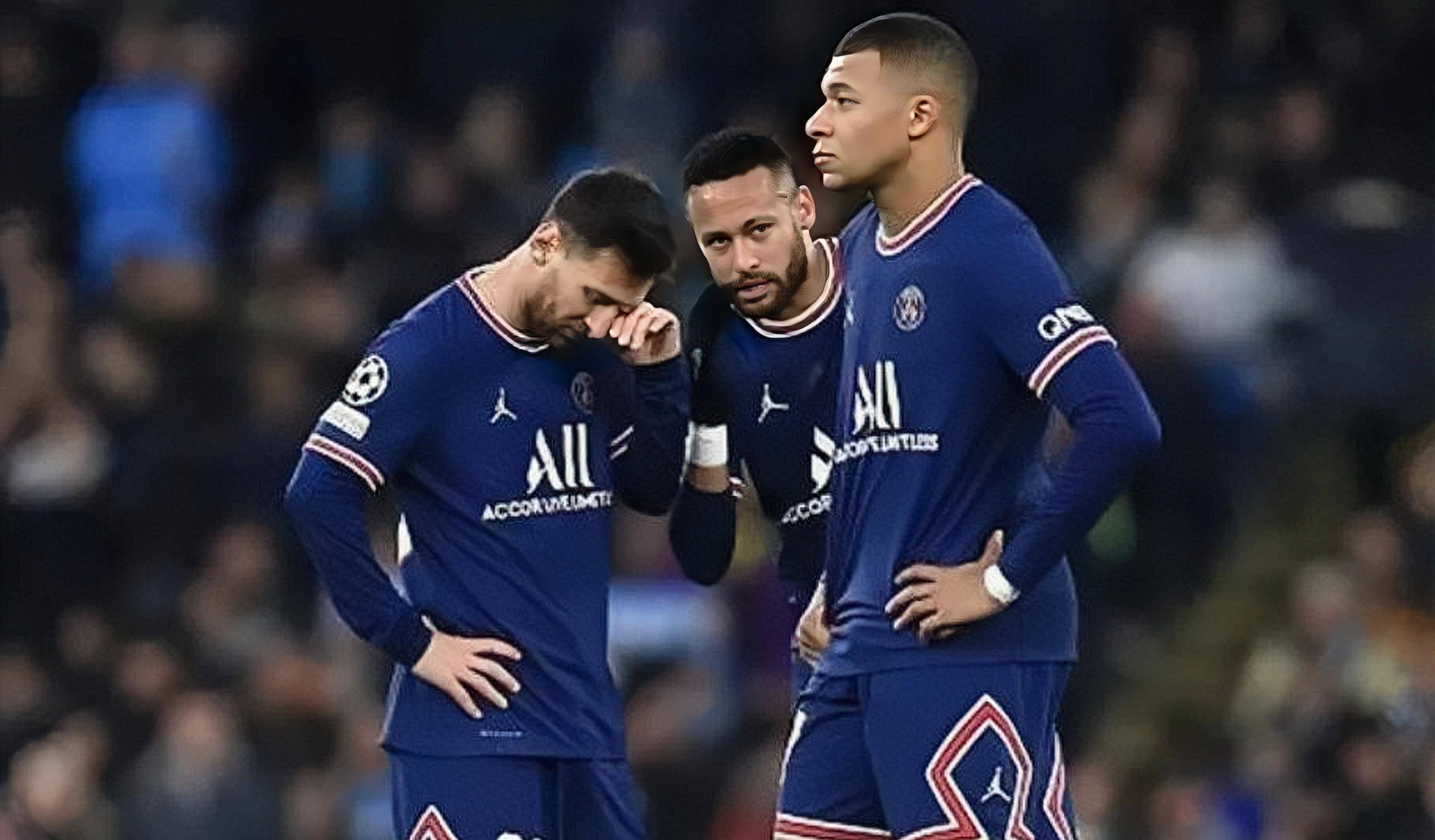 足坛绝地翻盘,曼城对大巴黎梅西