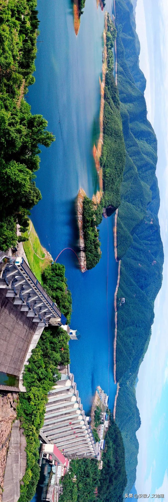 安徽六安市金寨县梅山水库风景区,六安有几个水库风景区