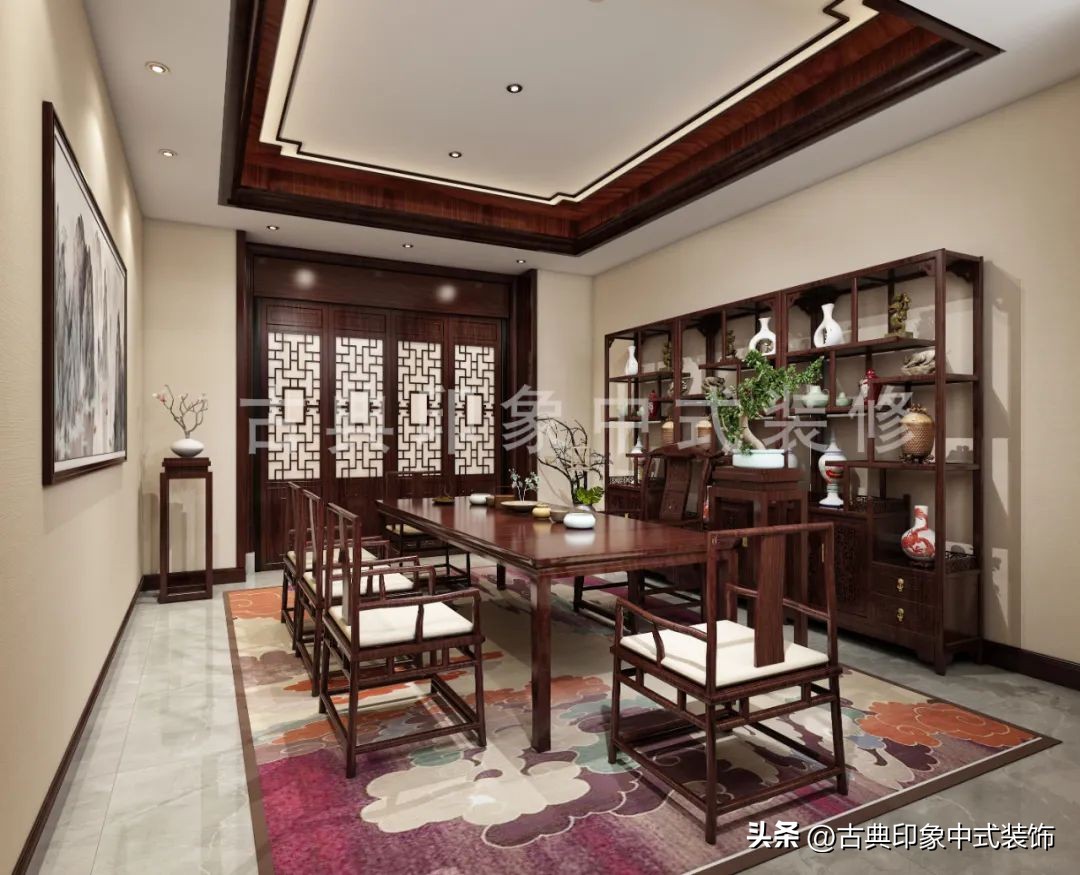 1000平办公室简约设计,石家庄中式办公室装修设计