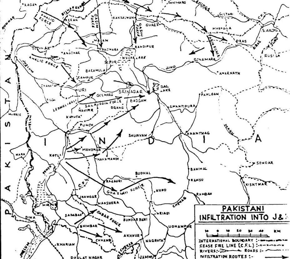 1965年8月第二次印巴战争爆发,印巴战争4次战争讲解