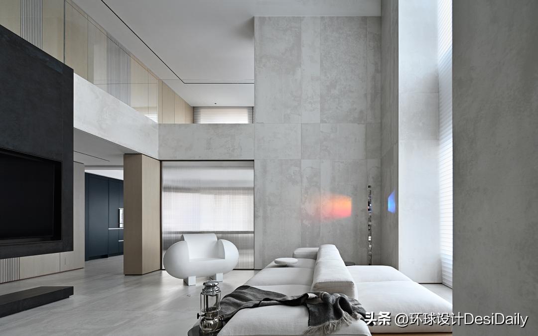 首发.刘捷｜680㎡极简顶复，空纳万境【环球设计3124期】