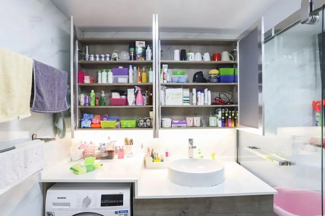 卫生间拆掉浴室柜,用浴室柜拯救你家凌乱的卫生间