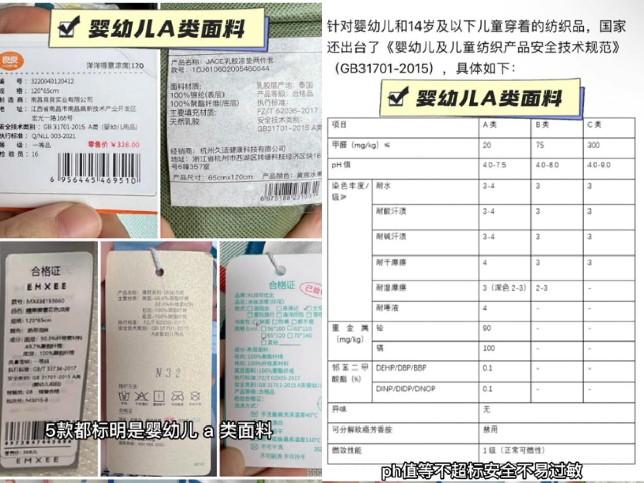 宝宝乳胶凉席测评,babycare草本凉席测评