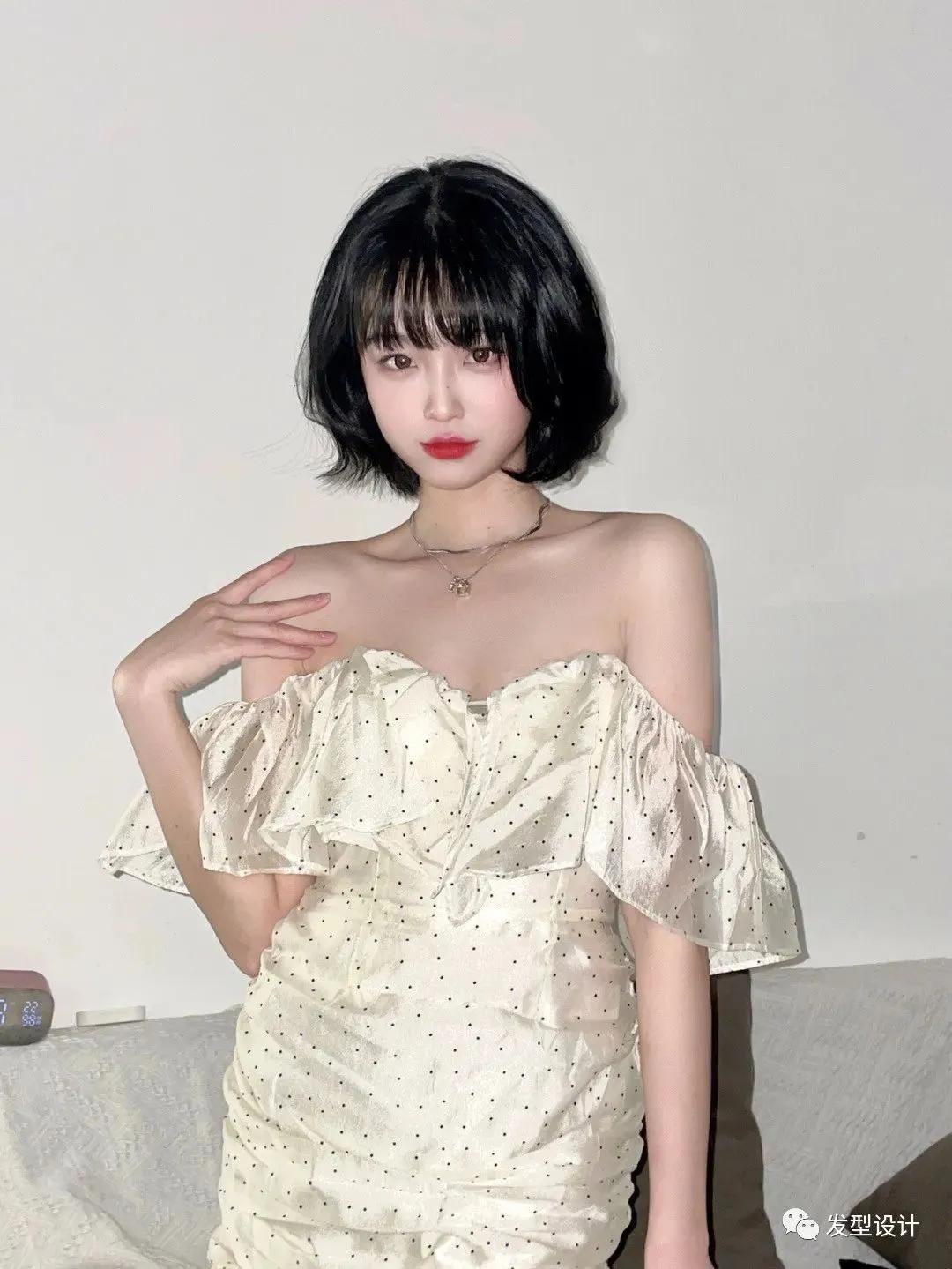 短发推荐大圆脸利落,2021圆脸大脸最火短发