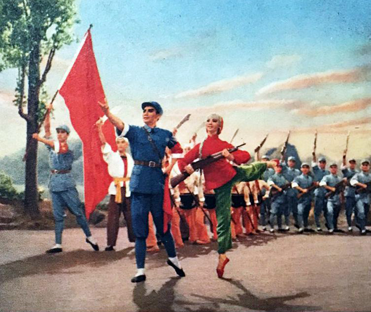 舞剧白毛女分幕,舞剧黑白版白毛女