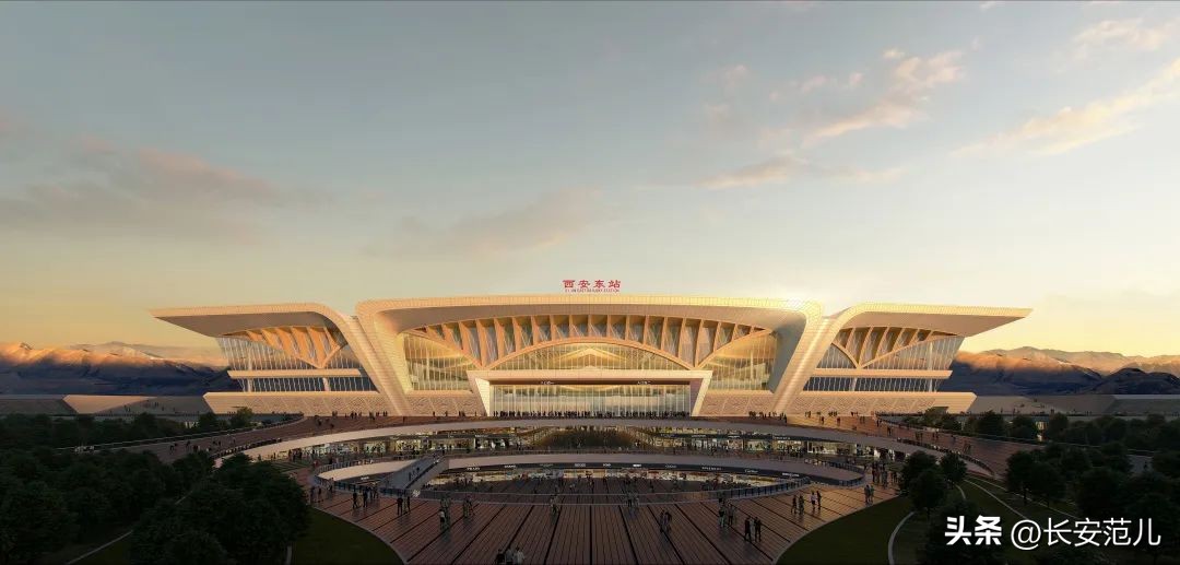 西安东成高铁规划图,西安高铁东站片区最新规划