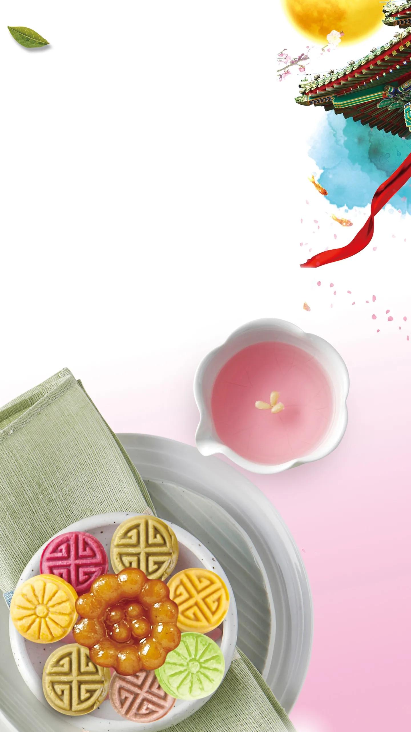 香香甜甜的月饼,中秋月饼壁纸