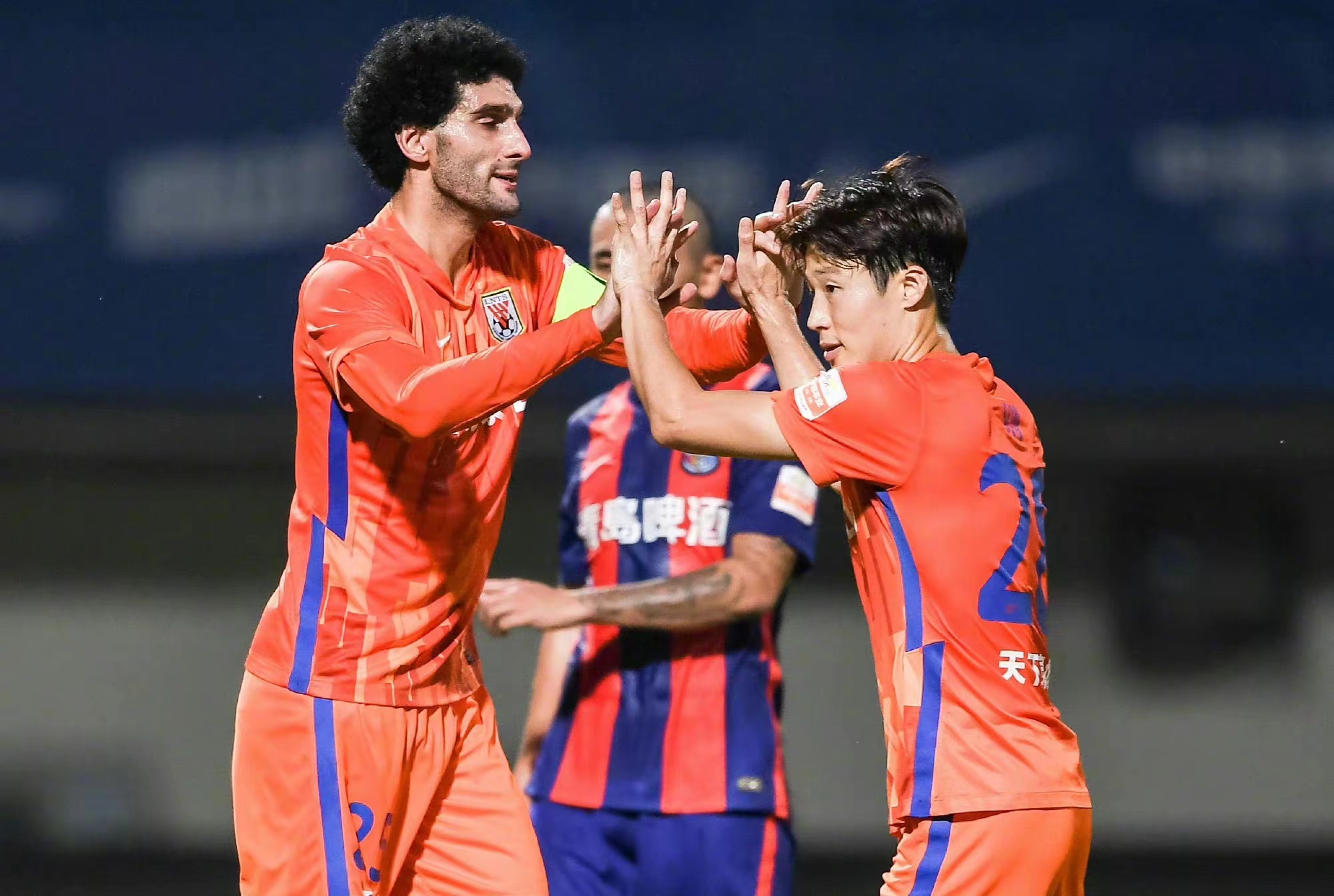 今日泰山与青岛海牛比赛情况如何,青岛海牛vs山东泰山赛后发布会