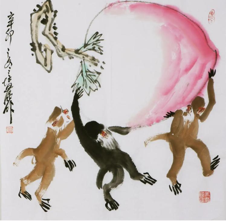 画猴的著名画家徐培晨,画猴的著名画家徐培晨的画多少钱