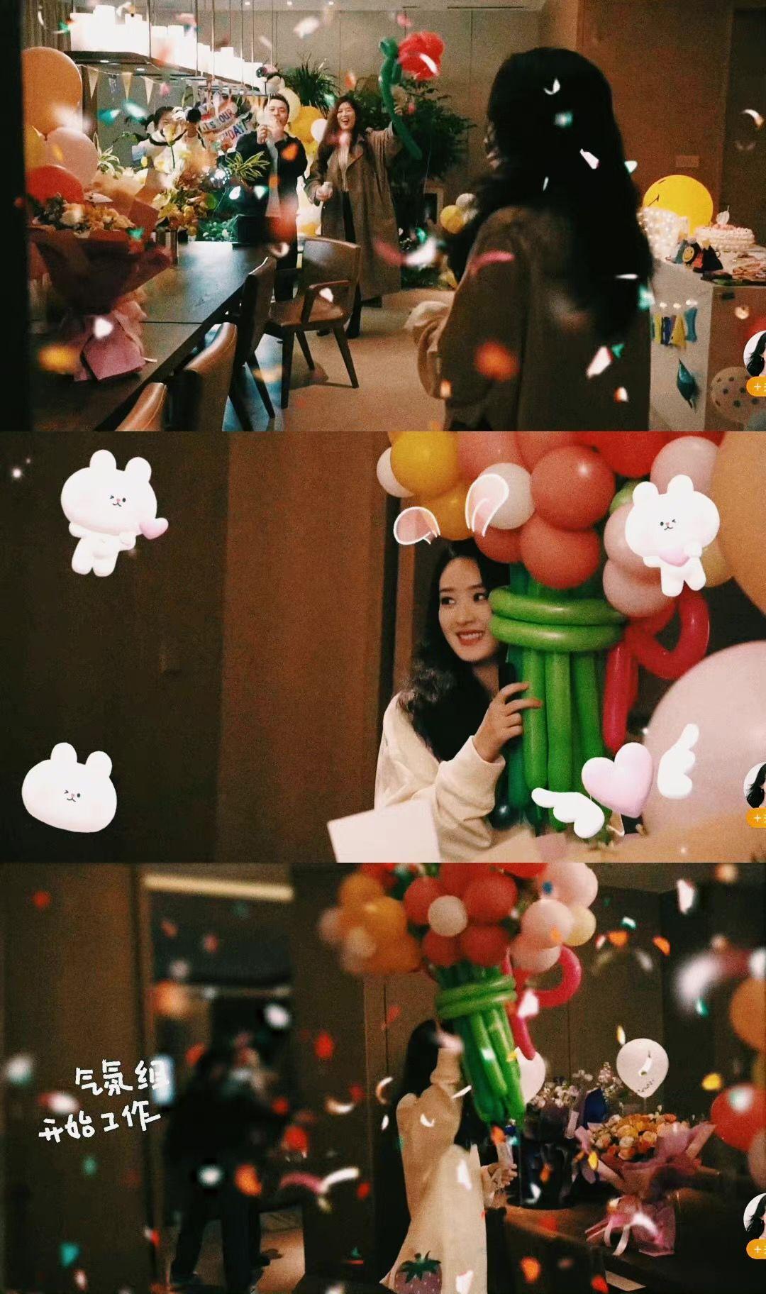 赵丽颖生日快乐34岁庆生照,赵丽颖生日活动造型