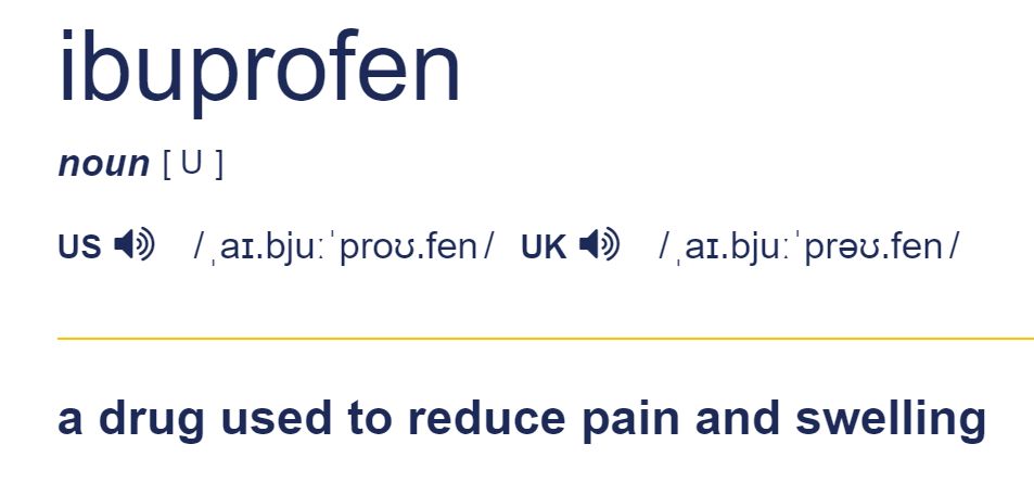 布洛芬经典语言,布洛芬话术