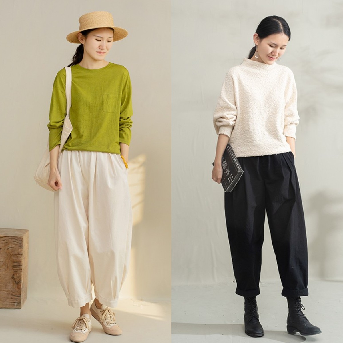 九分裤如何穿搭好看,九分裤的裤子怎么穿才好看