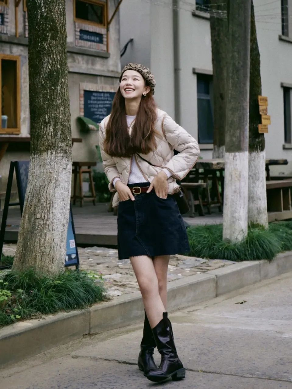 羽绒服怎么穿又好看又简单,羽绒服怎么穿才有高级感