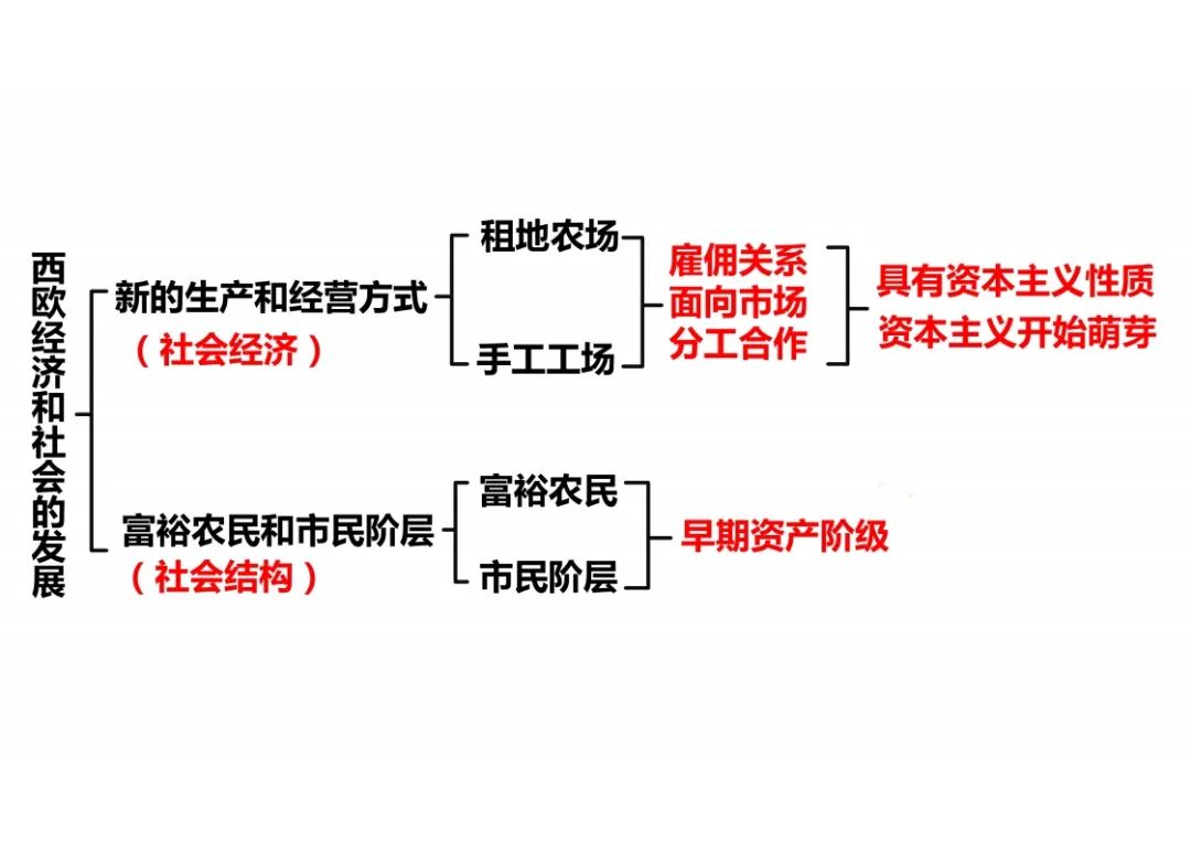 初中历史九年级上册复习资料