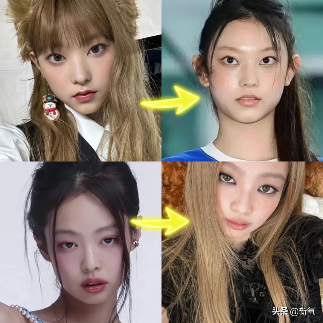 这是照着Jennie找的同款脸？怎么就被SM给打造成非主流小魔仙了？
