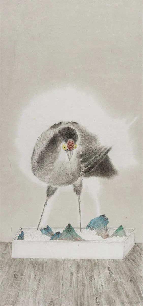 严谨细致的书法,水墨气韵生动的线描