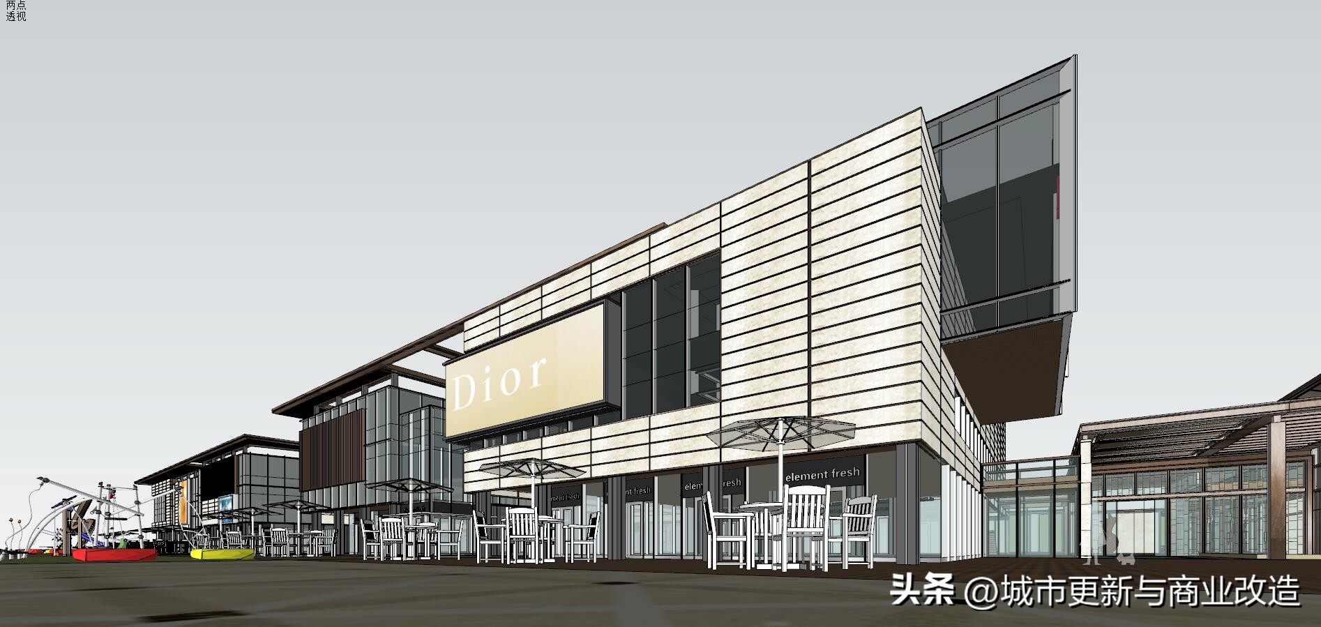 合肥万科广场效果图,合肥万科未来之光街区