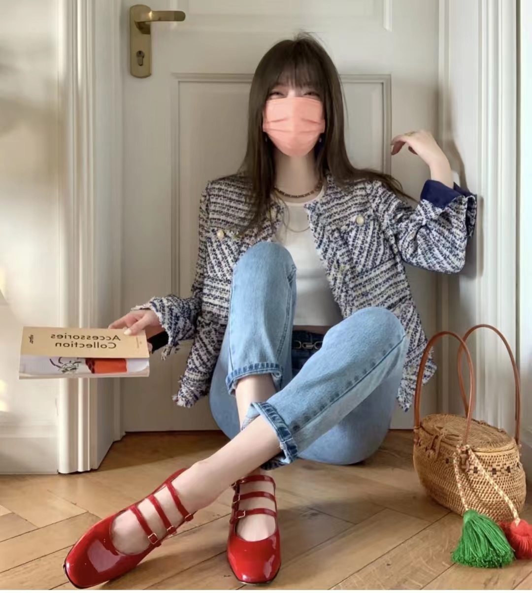 30-40岁洋气外套小香风套装,小香风外套年轻气质搭配