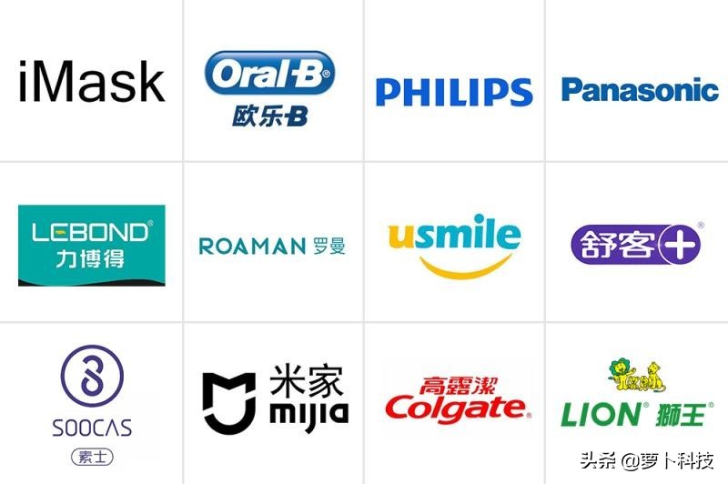 德国jimok电动牙刷和飞利浦牙刷,mcomb电动牙刷和usmile电动牙刷